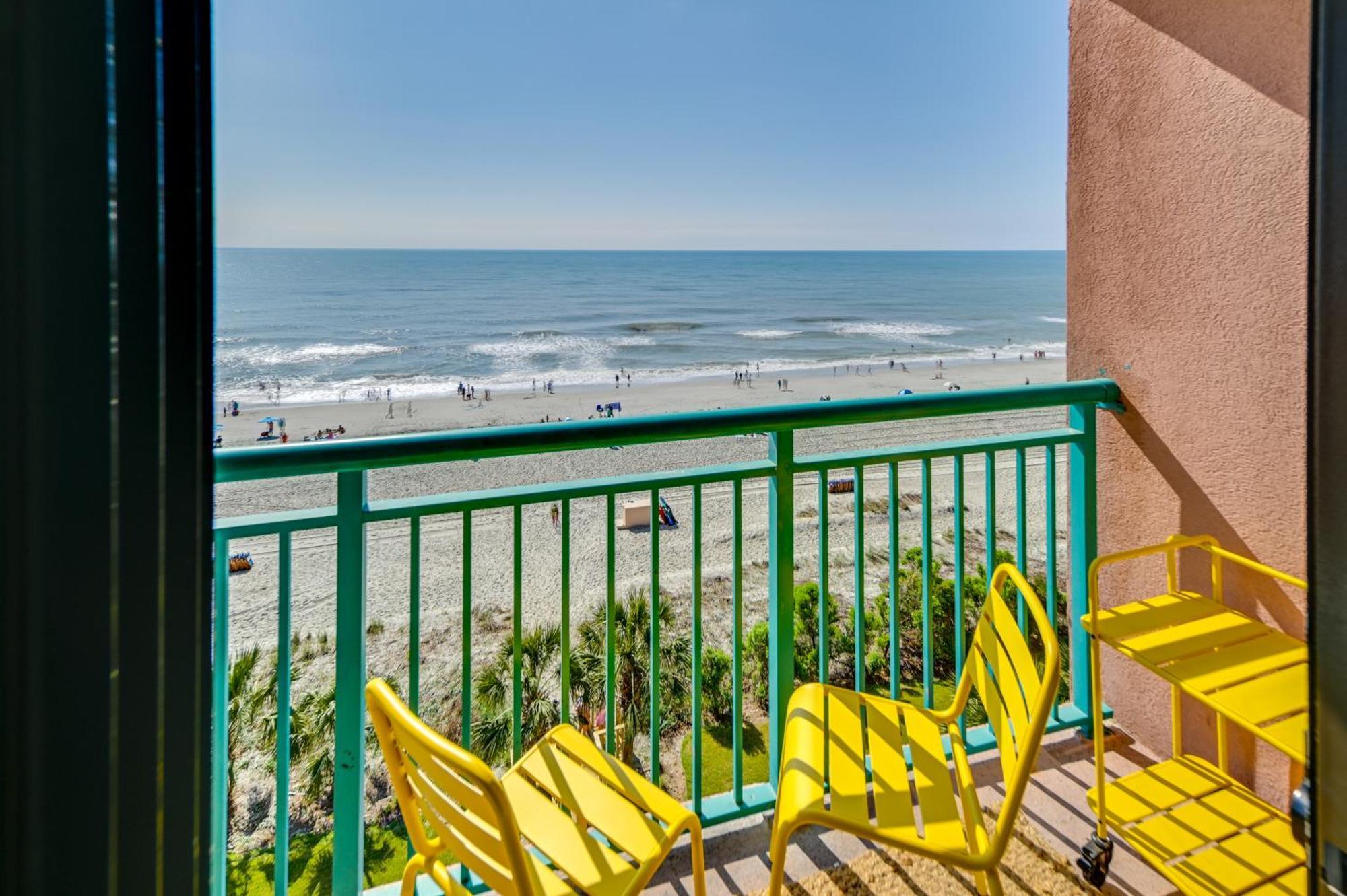 Myrtle Beach Oceanfront Condo With Pool And Lazy River Exteriér fotografie